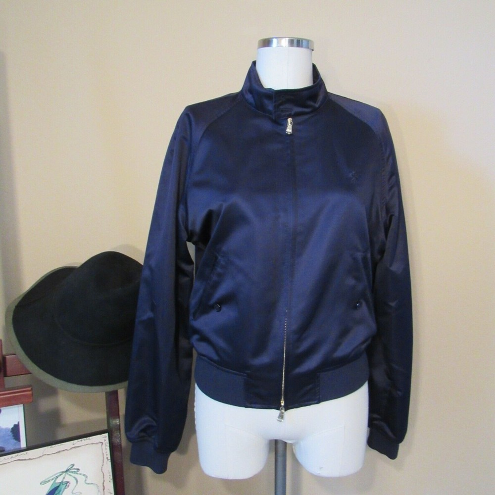 Ralph Lauren Women’s Bomber Jacket Pockets Zipper Size L